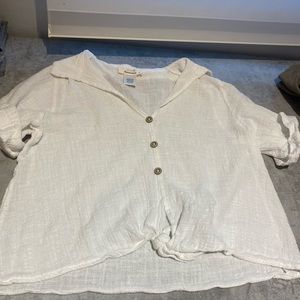 White button up